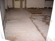 Risanamento volte in edificio antico.